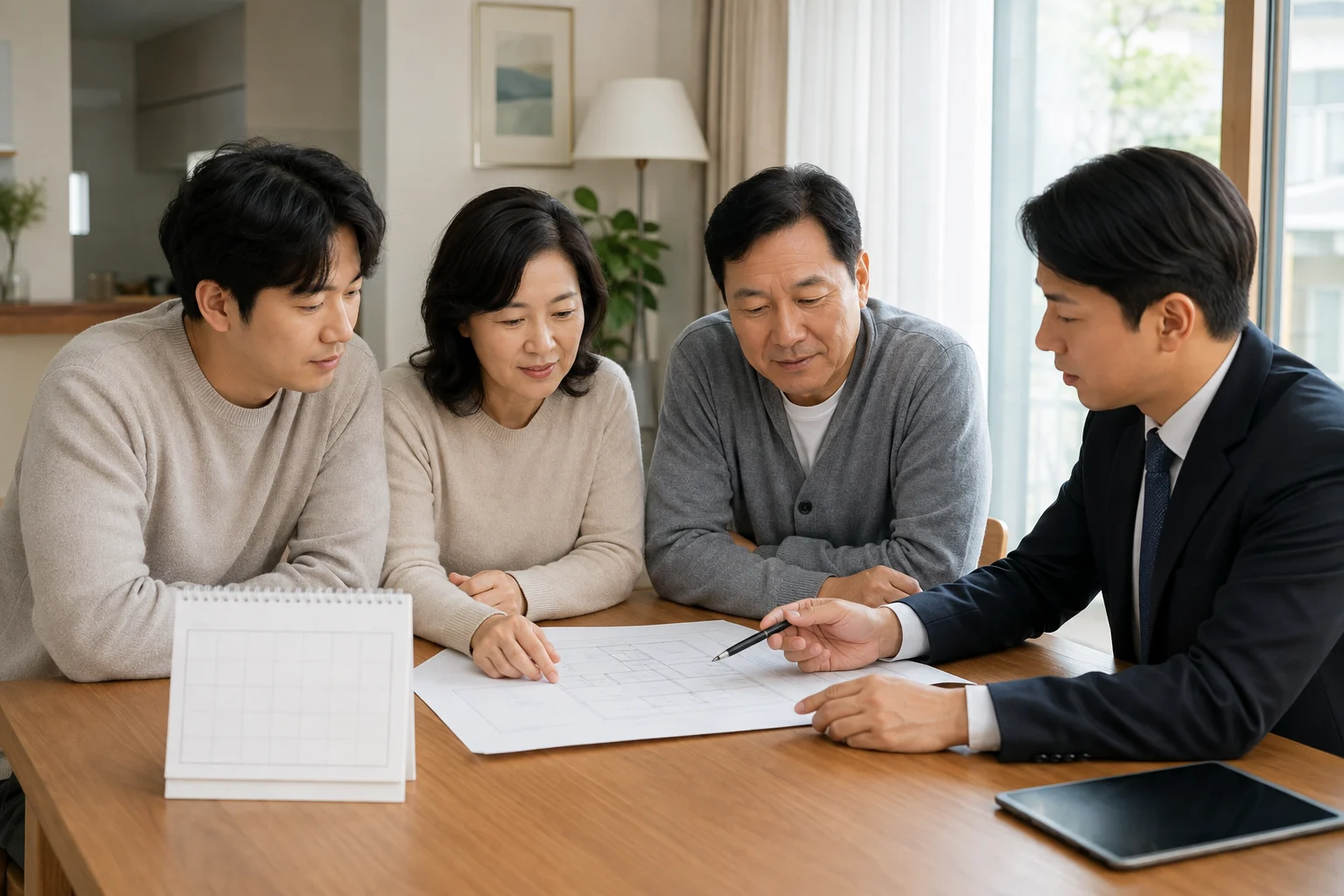 상속세 연부연납 관련 자료를 검토하는 모습